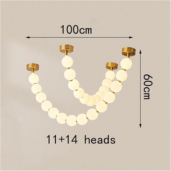 Modern Chandelier, Modern Home Decor led Lights Pendant Light Lamps for Living Room Chandeliers for Dining Hanging Indoor Lighting(B 25 Heads,Warm White)