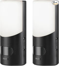 Lyridz Rechargeable Battery Night Light with Motion Sensor, LED Stick-on Dimmable Night Light Indoor for Wall, Bathroom, Bedroom, Stairs, Hallway, Kitchen, Toilet, Cabinet, 2-Pack