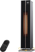 ComDomus Electric Heaters for Indoor Use, 32” Space Heater Large Room