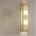 Chinese Style Bedroom Wall Lamp Strip Shaped Zen Background Wall Bedside Lamp Living Room,Simple