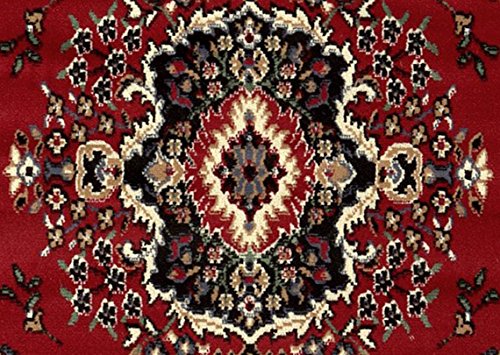 Home Dynamix Sakarya Area Rugs, 7'8"x10'7" Rectangle, Red, Model:Premium - color: Red / Black, size: 7'8" x 10'7" (Rectangular)
