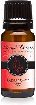 Eternal Essence Oils 10ml Premium Fragrance Oil - Barbershop 1920 - for Candle, Soap Making, Aromatherapy, Diffusers, Home Care, & Humidifiers