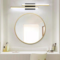 Bathroom Light Fixtures Over Mirror: 32 Inch Retractable LED Bathroom Vanity Light ETL Certified 5CCT 2700K-5700K Wall Light 34W Modern Vanity Light Bar Dimmable - Wall Light Fixtures, Golden 1 Pack