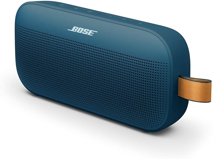 Bose SoundLink Flex Bluetooth Speaker (2nd Gen) - Portable Outdoor Speaker with Hi-Fi Audio, Waterproof and Dustproof, USB-C, Up to 12 Hours Battery Life, Twilight Blue - Limited Edition Color
