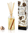 Urban Naturals Cinnamon Vanilla Oil Reed Diffuser Set | Warm, Fresh Baked Cookies | Perfect Fall Scent! | Made w/Essential Oils | Great Kitchen Scent & Gift Idea | Eco-Friendly. Vegan.