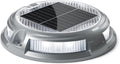 SIEDiNLAR Solar Driveway Lights Outdoor 16 LEDs 9 Modes, Dock Markers Deck Lights Waterproof Warning for Pathway Driveway Walkway Ground Step Yard Garden, RGB (1 Pack)