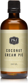 P&J Trading - Coconut Cream Pie Scented Oil 100ml - Fragrance Oil for Candle Making, Soap Making, Diffuser Oil