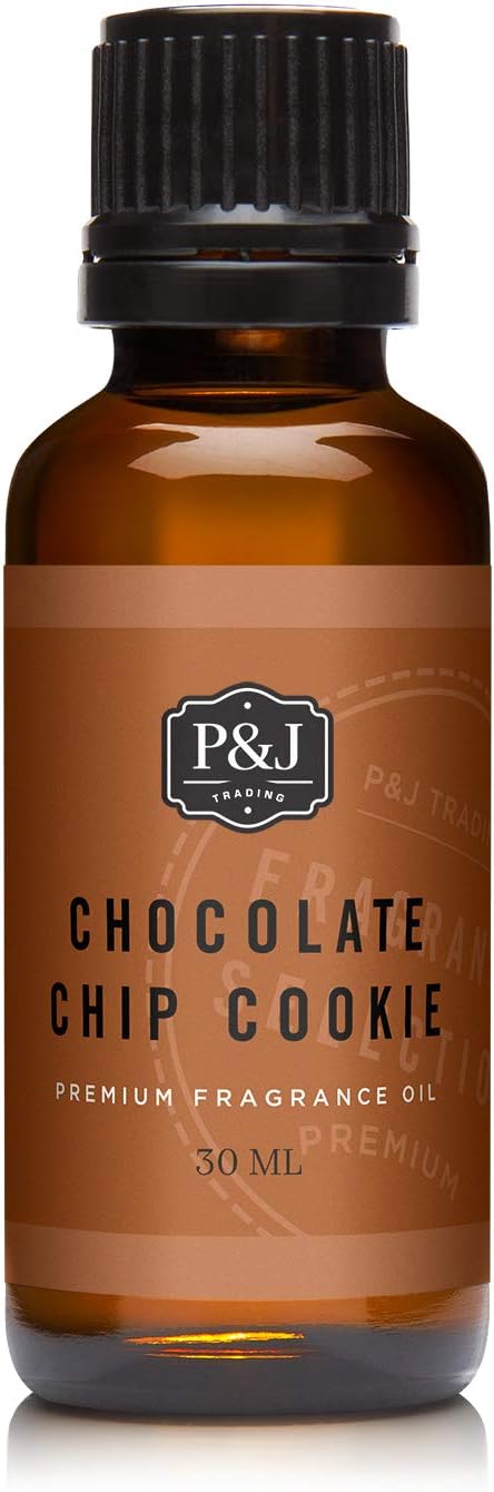 P&J Trading - Chocolate Chip Cookie Scented Oil 30ml - Fragrance Oil for Candle Making, Soap Making, Diffuser Oil
