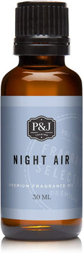 P&J Fragrance Oil - Night Air 30ml - Candle Scents, Soap Making, Diffuser Oil, Fresh Scents