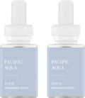Pura Smart Home Air Diffuser - Smart Air Diffuser - Up to 120-Hours of Luxury Fragrance per Refill - Spring & Summer Fragrance - 2 Pack, Pacific Aqua
