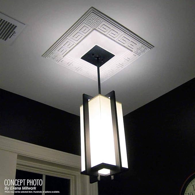 Ekena Millwork Berkshire Ceiling Medallion, Copper Green Patina