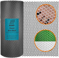 Pet & Garden Safeguard - 15.7IN x 49.2FT Roll - Black Plastic Netting, Multi-Use Decorative Fence for Poultry, Dogs, Rabbits,Chicken and Snake Barrier