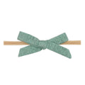 Copper Pearl Ribbon Baby Bow Emerson