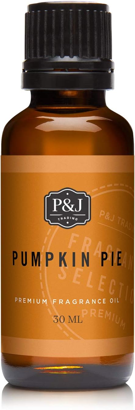 P&J Fragrance Oil Pumpkin Pie 30ml - Candle Scents, Soap Scents, Diffuser Oil Scents