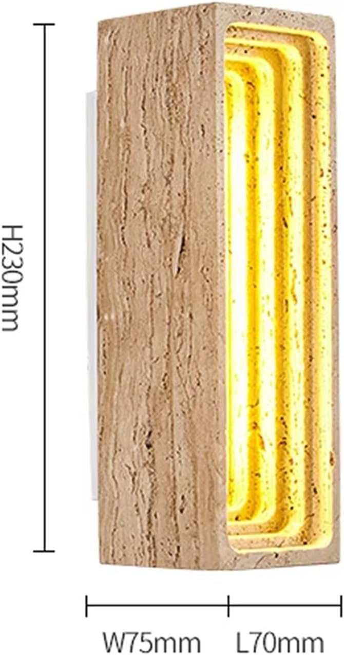 Japanese Creative Atmosphere Background Decorative Lamp Modern Style Living Room Bedroom Stairs LED Wall Lamps,Ideal for Bedroom