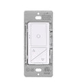 BESTTEN Super Slim Digital Led Dimmer Switch with Air Gap Power Cut Off Switch, 3 Button Control, Single Pole or 3 Way Dimmable Dimmer, Screwless Wallplate Included, ETL Listed, White