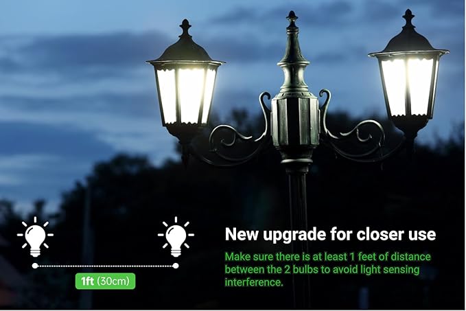 GEPLAD 12-Pack Dusk to Dawn Light Bulbs Outdoor 75 Watt Equivalent, Automatic On/Off Sensor LED Light Bulb, 10W Daylight 5000K, 1100 Lumen, A19 E26 Bulbs