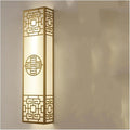 Chinese Style Bedroom Wall Lamp Strip Shaped Zen Background Wall Light Living Room Hallway Stairs Hotel Wall Sconces,Modern