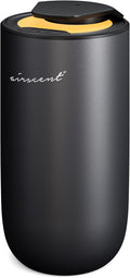 The AirScent Mini Waterless Diffuser for for Homes, Offices, Spas and Hotels - Titanium Black Finish - Fragrance Oil Aromatherapy Diffuser for Aesthetic Scenting -15 mL Capacity - Night Light Feature