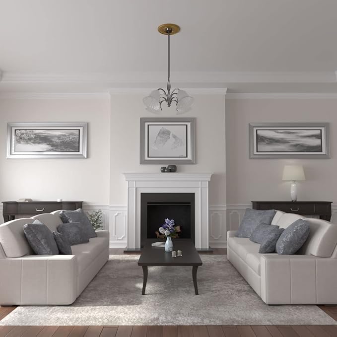 Ekena Millwork CM15BEGLS 15 3/4"OD X 3 7/8"ID X 3/4"P Berkshire Ceiling Medallion Fits Canopies Up to 7", Gold