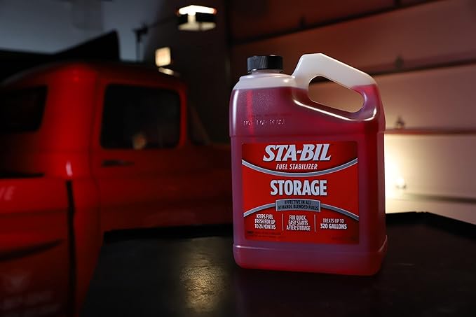 STA-BIL Storage Fuel Stabilizer | Keeps Fuel Fresh for 24 Months, Prevents Corrosion, Gasoline Treatment Fuel Additive that Protects Fuel System, Gas Stabilizer for Fuel Storage, 1 Gallon