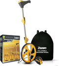 Zozen Measuring Wheel Digital Display, Foldable Feet/Meter Digital Measuring Wheel with Backlit Display | Up to 99,999Ft/ 99,999M | Kickstand to Keep Stand | Easy to Carrying Include cloth backpack.