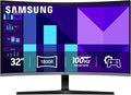 Samsung 32-inch S3 (S39GD) FHD 100Hz Curved Monitor, Game Mode, Eye Saver Mode, Multiple Connectivity with HDMI Port, Built-in Speakers, LS32D39DGANXZA, 2025