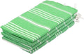 Clotho Decorative Kitchen Towels and Dishcloths Set of 4 |100% Cotton 18 x 40
