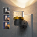 L LOHAS LED Night Lights Plug into Wall, 3000K/4000k/5000K Adjustable Color Temperature Bubble Night Light, Dusk to Dawn Sensor for Hallway, Bathroom, Rooms