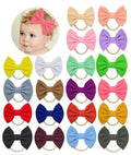 Toptim Baby Girl's Headbands and Bows for Newborn Infant Toddler Photographic Accessories (4.1“ Bows)