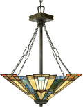 Quoizel Inglenook 3-Light Valiant Bronze Pendant Light