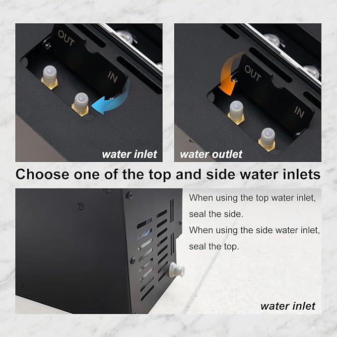 3D Water Vapor Fireplace Smart APP Electric Flame Decoration Steam Fireplace Humidifier for Office, Home, Hotel,Restaurant(Color,78.7")