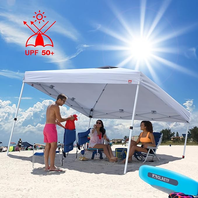 10x10 Pop Up Canopy Tent,10X10FT (White, 10x10FT)