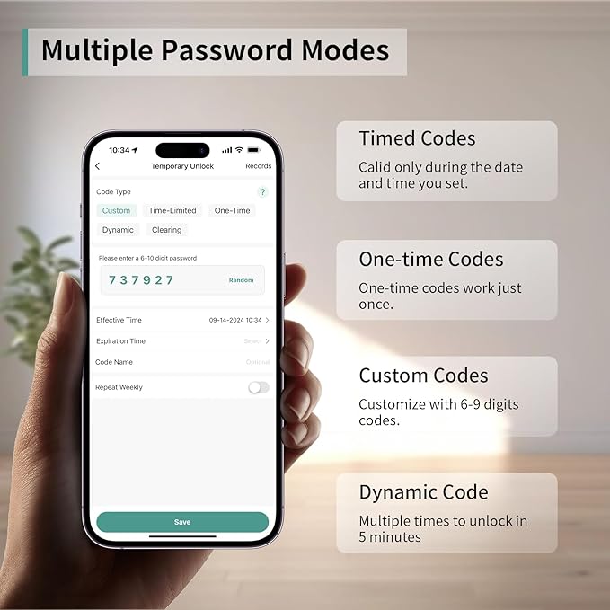 IRONZON Fingerprint Door Lock Smart Door Lock with Keypad Keyless Entry Door Lock with Handle for Home Hotel Office Apartment Bedroom