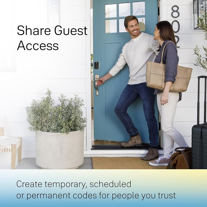 Yale Assure Lock 2 Touch Deadbolt, Satin Nickel Smart Keyless Entry Door Lock with Wi-Fi Connected Touch Keypad and Fingerprint Scanner, YRD450-F-WF1-619