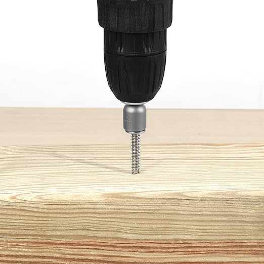 MewuDecor #14 x 3 (3/4" to 3" Available) Hex Washer Head Self Drilling Sheet Metal Screws with Drill Point, Stainless Steel 410, 25 PCS