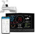AcuRite Iris (5-in-1) Home Weather Station with Direct-to-Wi-Fi Wireless Display and Alerts for Remote Monitoring Indoor/Outdoor Temperature and Humidity with Wind Speed/Direction (01544M)