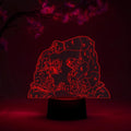 Otaku Lamps Goku vs Jiren Dragon Ball Super – Anime Lamp Figure Night Light, 16 Color RGB LED – Remote, 3D Anime Room Décor Gift for Otaku