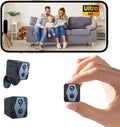 Indoor Camera, 4K Security Camera, Wireless Camera with 100-day Standby Time, Real-Time Recording, AI Motion Detection, Support Cloud & TF Storage, Auto Night Vision, Cameras for Home Security