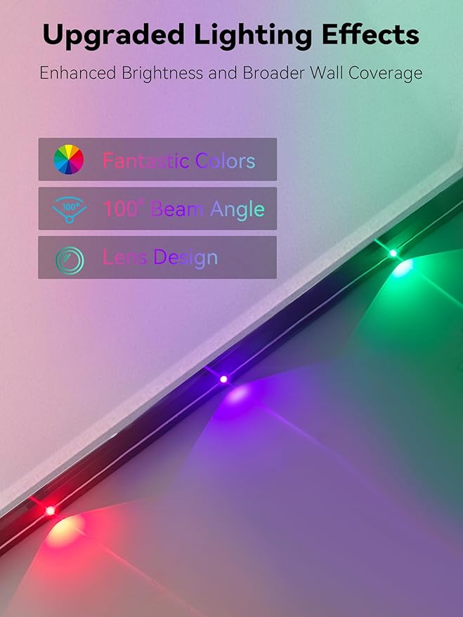 200FT Permanent Outdoor Lights, Smart RGB Eave Lighting for House, IP67 Waterproof LED Outside House Lights with App/Remote Control, for Christmas, Holiday Decor, Party, Daily