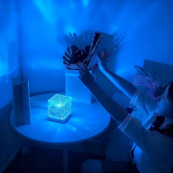 Magical Northern Lights For Your Room, Magic Northern Light, Aurora Night Light Projector With Remote Control, Color-Changing Mood Ocean Light For Home, Relaxation & Decor (3 Colors * 2, Plug-in)