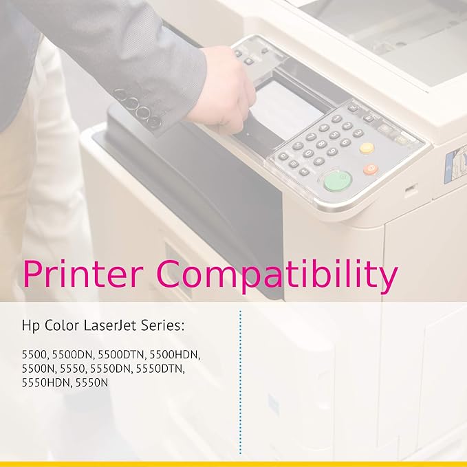 CS Replacement Toner Cartridge Compatible with HP 5550dn C9731A Cyan 645A Color 5500 5500N 5500DN 5500DTN 5500HDN 5550 5550N 5550DN 5550DTN 5550HDN