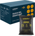 wisedry 10 x 500 Grams [11 lbs] Rechargeable Silica Gel Car Dehumidifier, Microwave Fast Reactivated Desiccant Packets Large for Gun Safe Closet Basement Garage Storage Moisture Absorber Bag Reusable