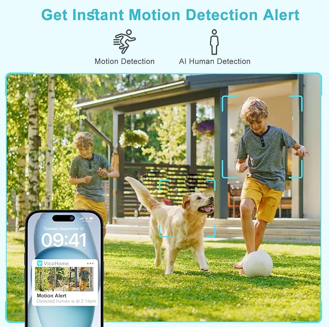 Indoor Security Camera 2K, 5G/2.4G WiFi Camera for Home Security with Auto Tracking, Pan/Tilt, Human/Pet Detection, SD&Cloud Storage, Baby Monitor Pet Camera with Phone APP, Night Vision, 2-Way Audio