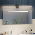 Modern Bathroom Vanity Light 40Inch,30W Matte Black Led Vanity Light Bar Over Mirror 360° Rotatable 5000K