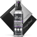 Screen Cleaner Spray & Wipe Kit (Streak & Scratch Free) Computer Screen Cleaner + 2 Microfiber Cleaning Cloths Cleaning Kit LCD LED OLED Touchscreen Flat Smart TV Monitor Laptop Electronics Car 2oz