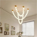 Modern Chandelier, Modern Home Decor led Lights Pendant Light Lamps for Living Room Chandeliers for Dining Hanging Indoor Lighting(B 55 Heads,Cold White)