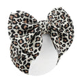 YanJie Bows for Baby Girl Leopard Print Headbands for Girls 7’’ Brown Bow Toddler Hair Accessories Newborn Infant Baby Headband