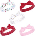 Hudson Baby Cotton and Synthetic Headbands, Size 0-24 Months