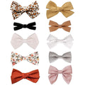 Baby Girl Hair Clips, Bows Barrettes Fully Lined Alligator Clip Hair Accessories for Little Girls Toddler Kids Children